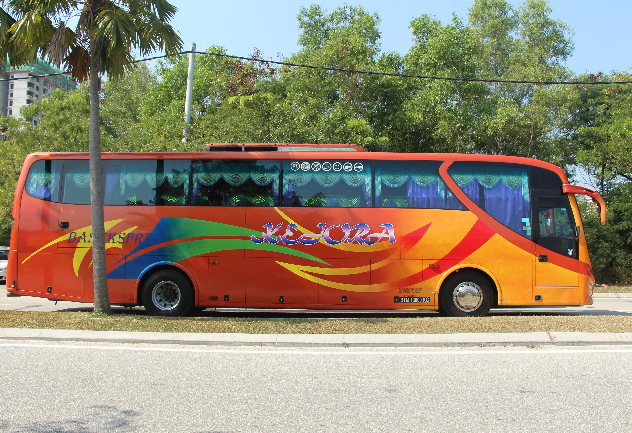 Kejora Express Bus Side